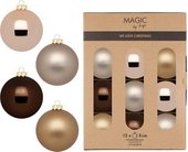 Елочная игрушка Inge's Christmas Green Balance 15101P812 (12шт, медный)