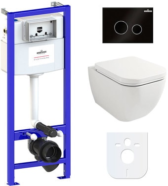 Унитаз Lavinia Boho Relfix One Rimless 6 в 1 77040084