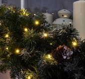 Гирлянда Luazon Нить уличная (теплый белый) 3584091