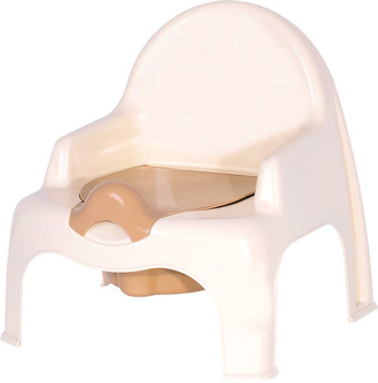 Детский горшок Эльфпласт EP023 (слоновая кость/бежевый)