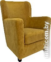 Интерьерное кресло Лама-мебель Фламинго (Ultra Mustard)