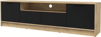Тумба Интерлиния ТВ Концепт КТ-ТВ4-50 (черный/дуб золотой)