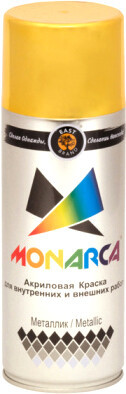 Краска Monarca Металлик 0.4 л (яркое золото)