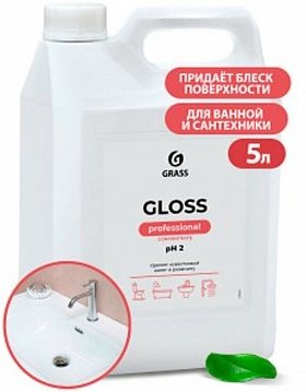 Средство для ванных комнат Grass Gloss Concentrate 5 л