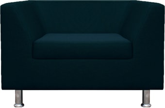 Интерьерное кресло Brioli Дедрик (рогожка, J17 темно-синий)