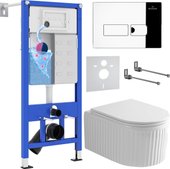 Унитаз подвесной Roxen StounFix Dual Fresh 968213