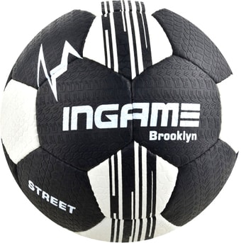 Мяч Ingame Street Brooklin 2020 (5 размер, черный/белый)