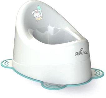 Детский горшок Kidwick Улитка KW040101 (белый/бирюзовый)