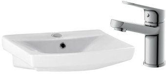 Умывальник Cersanit Carina 50 S-UM-CAR50/1 + 63034