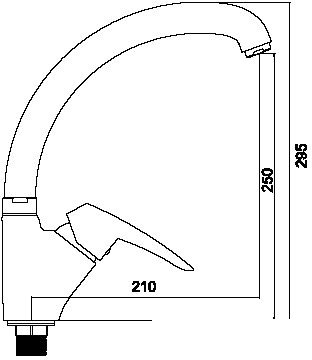 Смеситель Ledeme H45 L5945