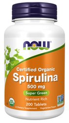 БАД Now Foods Org Spirulina (200 таблеток)