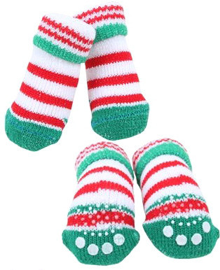 Носочки для животных Puppia Crinch PAOC-SO1270-GR-M (зеленый)