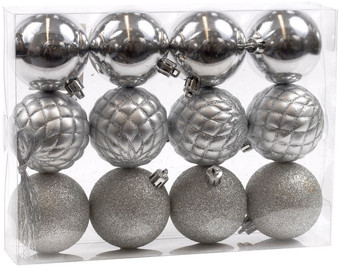 Елочная игрушка Белбогемия Ларго 27629601 99504 (12шт)