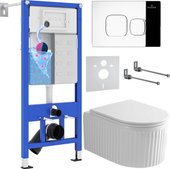 Унитаз подвесной Roxen StounFix Dual Fresh 968273