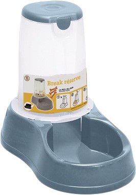 Кормушка механическая Stefanplast Break Reserve 1.5 л 04184 (синий)