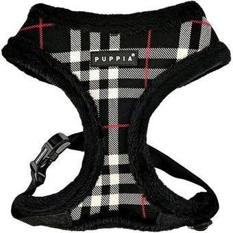 Шлейка-жилетка Puppia Dean Harness A PASD-HA1657-BK-XL (черный)
