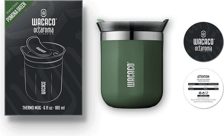 Термосы, термокружки WACACO Octaroma WCCOCTG18 (помона)