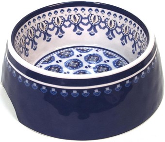 Миска TarHong Moroccan 590 мл (синий с рисунком)