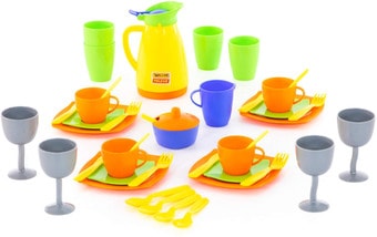 Набор игрушечной посуды Полесье Праздничный 71514
