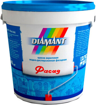Краска Diamant Фасад 0.9 л (белый)