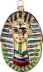 Елочная игрушка Inge's Christmas Figural Glass Ornaments. Фараон 64903H120