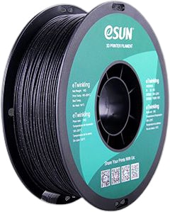 Пластик eSUN eTwinkling 1.75 мм (мерцающий черный)