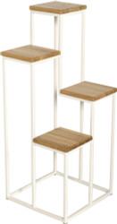 Подставка Stal-Massiv Quadro-NW (дуб натуральный/белый)