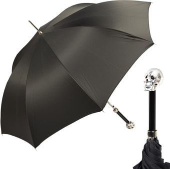 Зонт Pasotti Capo Silver Oxford Black