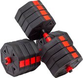 Набор гантелей с грифом для штанги VictoryFit VF-DН500 2x25 кг