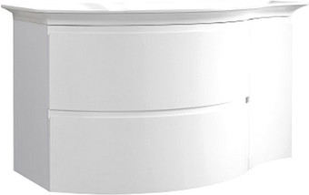 Belux Тумба под умывальник Версаль НП 111-02 L (1, белый глянцевый)