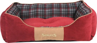 Лежак Scruffs Highland 932046 (красный)