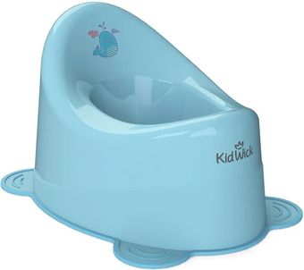 Детский горшок Kidwick Улитка KW040201 (голубой/темно-голубой )