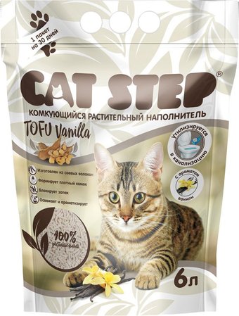 Cat Step Tofu Vanilla 6 л