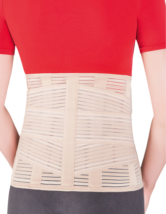 Корсет ортопедический пояснично-крестцовый MEK 3007 (M, бежевый)