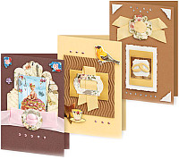 Набор для создания поделок/игрушек Белоснежка Атласные ленты 123-SB