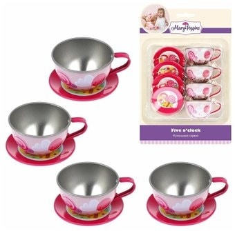 Набор игрушечной посуды Mary Poppins Карамель 453193