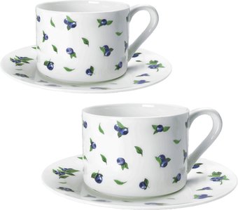 Набор кружек Mandarin Decor Черника DS14F24701-250-2W