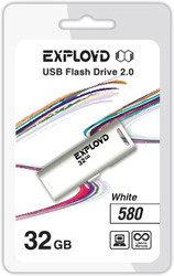 USB Flash Exployd 580 32GB (белый) [EX-32GB-580-White]