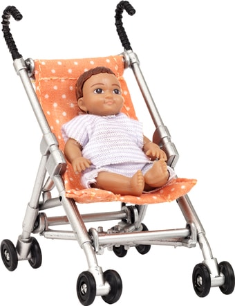 Кукла Lundby Коляска с пупсом 60500100