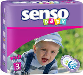 Подгузники Senso Baby Midi 3 (22 шт)