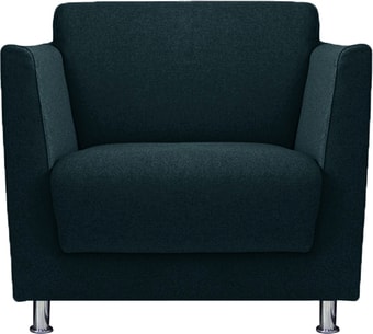 Интерьерное кресло Brioli Куно (рогожка, J17 темно-синий)