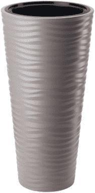 Кашпо Form-Plastic Sahara Dunes slim 2790-051 (серо-бежевый)