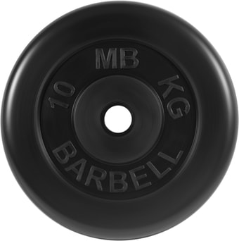 MB Barbell Стандарт 31 мм (1x10 кг, черный)