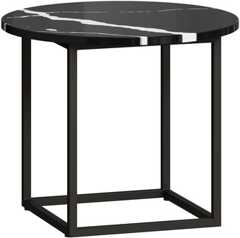 Журнальный столик LoftyHome Годмар Арти 1627387 (мрамор блэк)