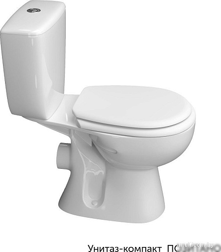 Унитаз напольный Керамин Позитано МС Инкоэр-Б1 (с мягким сидением)