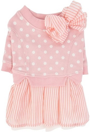 Свитер для животных Pinkaholic Ensley с юбкой NAUA-OP7617-PK-S (розовый)