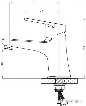 Смеситель РМС SL132-001F