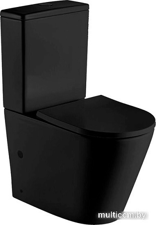 Унитаз Gid Tr2179BL (черный глянцевый)