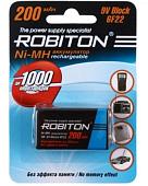 Аккумуляторы Robiton 9V 200MH9 BL1 200mAh 1шт