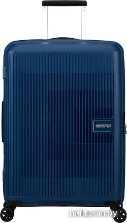 Чемодан-спиннер American Tourister Aerostep Blue 67 см